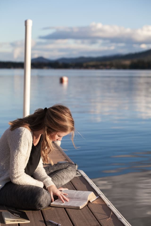 Girl Studying