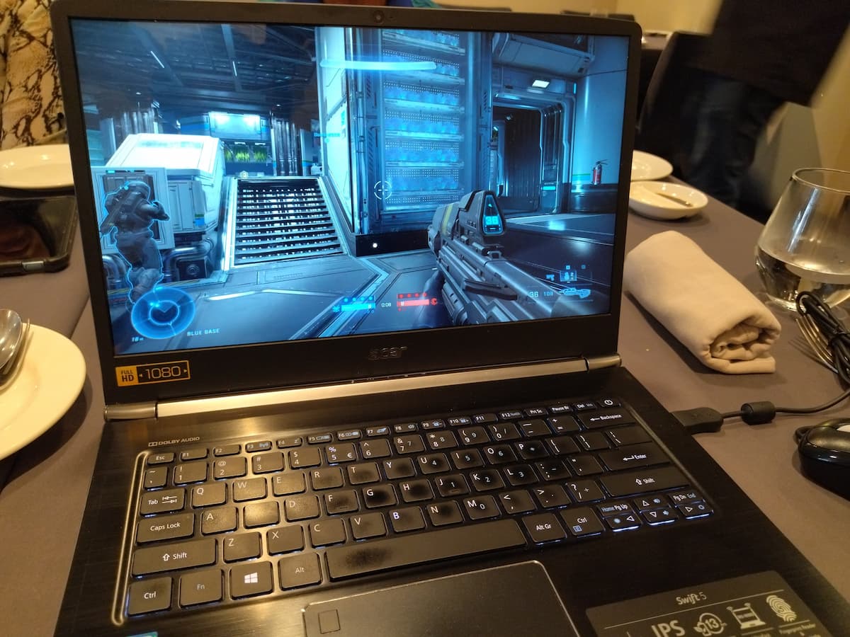 Gaming on a laptop remotely over Nvidia Gamestream